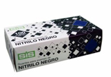 GUANTE NITRILO NEGRO sin polvo. Caja 100 uds                                                                                                                                                                                                              